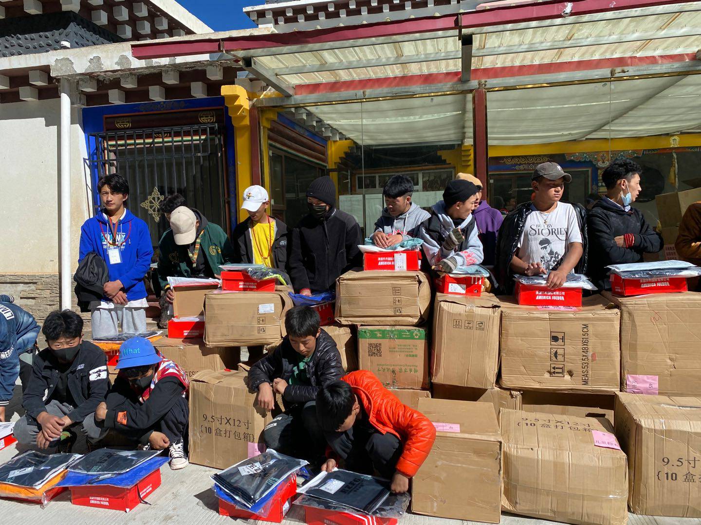 长春黎宇机电产品销售有限公司公益回顾丨家国同欢月同圆 温暖满载甘孜州(图7)